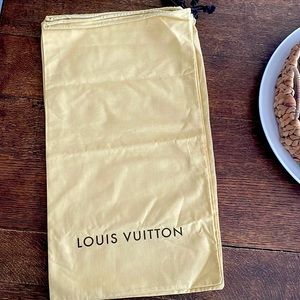 AUTH LOUIS VUITTON BOOT DUST COVERS! NEW & UNUSED!!! 🤎👢